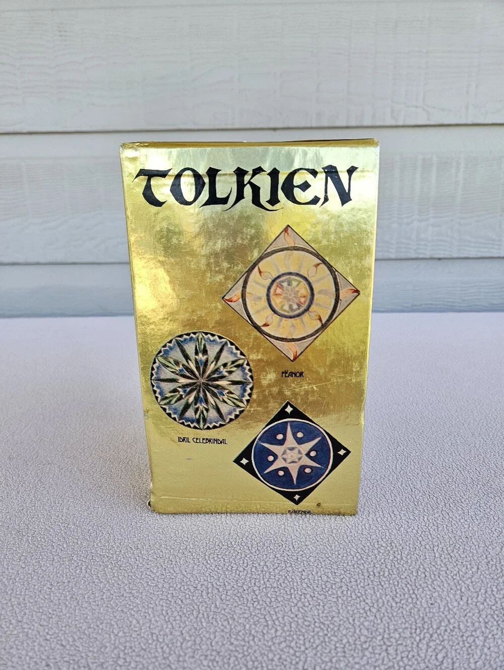 Lord of the Rings 1975 Gold Box Set J. R. Tolkien Vol. 1-4 Ballentine Books